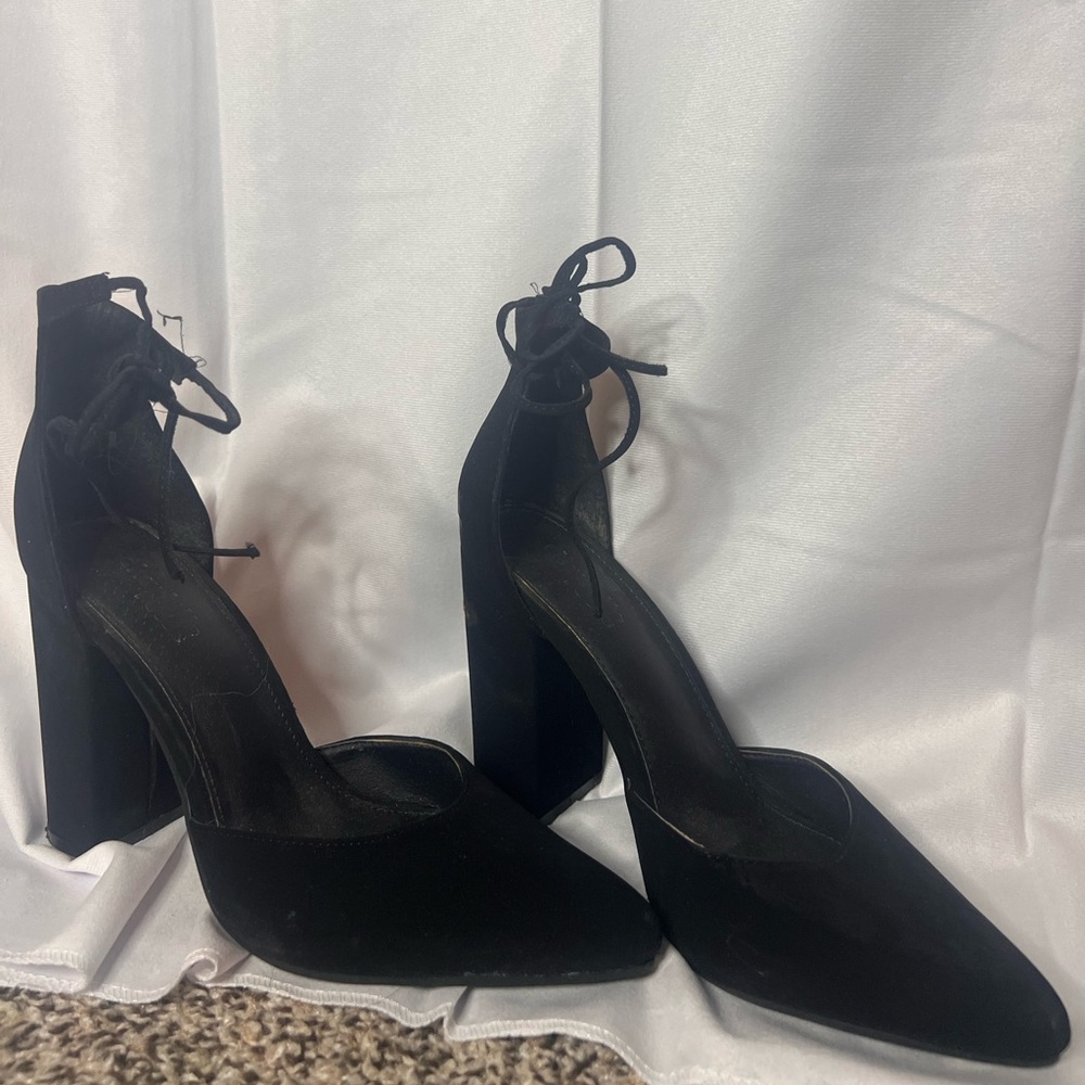 Black heels